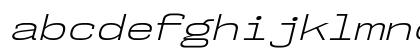 NK57 Monospace Expanded Light Italic Lowercase Preview