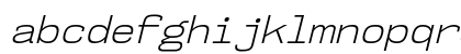 NK57 Monospace Light Italic Preview