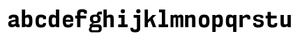 NK57 Monospace Semi-Condensed Bold Preview