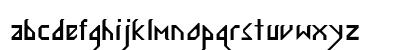 Nordic Regular Lowercase Preview