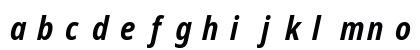 NotoSans Nerd Font Mono Bold Italic Lowercase Preview