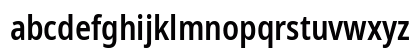 Noto Sans Cond SemBd Regular Lowercase Preview