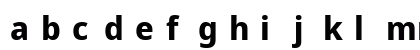NotoSansDisplay NF Bold Lowercase Preview