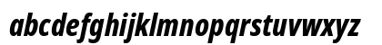 NotoSansDisplay Nerd Font Italic Lowercase Preview