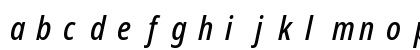 NotoSansDisplay Nerd Font Mono Italic Lowercase Preview