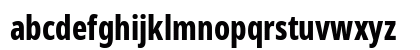 NotoSansDisplay Nerd Font Regular Lowercase Preview