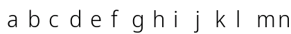 NotoSansDisplay Nerd Font Mono Regular Preview