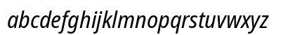 Noto Sans Disp SemCond Italic Preview