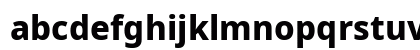 NotoSans NF Regular Lowercase Preview