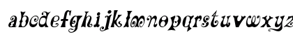 Oaken Oblique Lowercase Preview