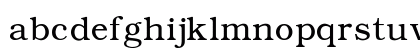 Oakland Regular Lowercase Preview