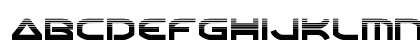 Oberon Halftone Regular Lowercase Preview