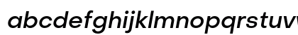 Object Sans Medium Italic Lowercase Preview