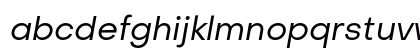 Object Sans Italic Lowercase Preview