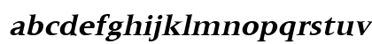 Occident Bold-Oblique Lowercase Preview