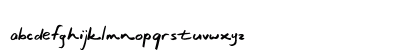 Ocean Coastlines Regular Lowercase Preview