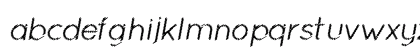 Ocie Normal Italic Preview