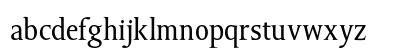 Octavian MT Std Regular Lowercase Preview