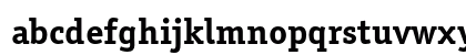 ITC Officina Serif Bold Lowercase Preview