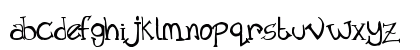 Old Time Villain Regular Lowercase Preview