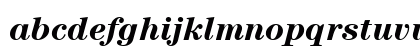OldStyle Bold Italic Lowercase Preview