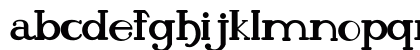 Olho De Peixe Regular Lowercase Preview