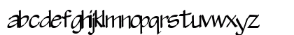 OliveOil43 Bold Lowercase Preview