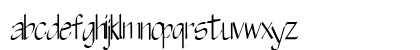 OliveOil43 Regular Lowercase Preview