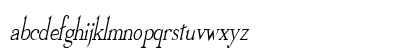 Olympus-Condensed Italic Preview