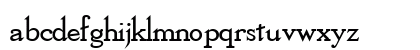 Olympus-Extended Bold Lowercase Preview
