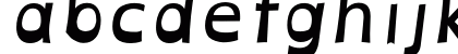 OpenDyslexicAlta NF Bold Italic Lowercase Preview