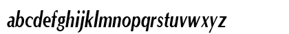 OptaneCompact Bold Italic Lowercase Preview