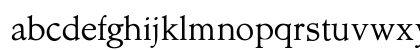 OPTIAdministerLightAd Regular Lowercase Preview