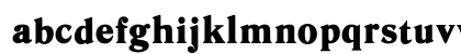 OPTIDanley-ExtraBold Regular Lowercase Preview