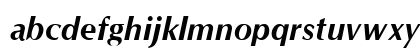 Optim Bold Italic Preview