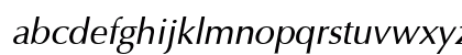 Optima Italic Preview