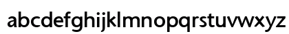 Optimist Bold Lowercase Preview