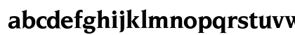 OPTINonoy Bold Lowercase Preview