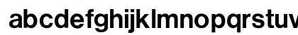 OPTIRussian-Gothic Regular Lowercase Preview