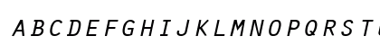 Oracle Italic Lowercase Preview