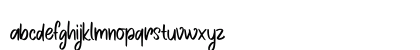Ordinary Font Regular Lowercase Preview