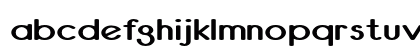 Orenshaw Expanded Bold Lowercase Preview