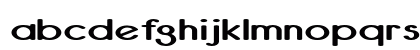 Orenshaw Extra-expanded Bold Lowercase Preview