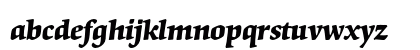 Origami Std Bold Italic Lowercase Preview