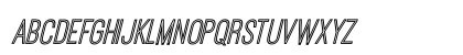 Ostrich Sans Inline Italic Lowercase Preview