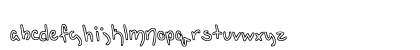 Outline Medium Lowercase Preview