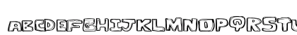 OutlineTwelve Regular Lowercase Preview