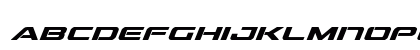 Outrider Condensed Bold Italic Condensed Bold Italic Preview