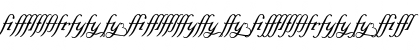 ElegeionScriptLigatures Regular Font