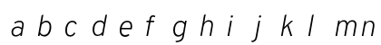Overpass NF Italic Preview